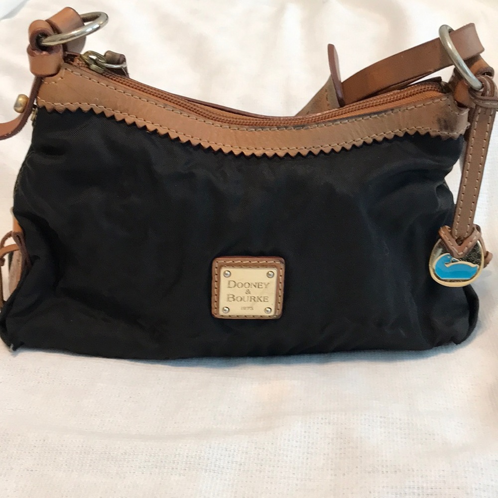 Dooney & Bourke Medium Nylon Hobo - Black
